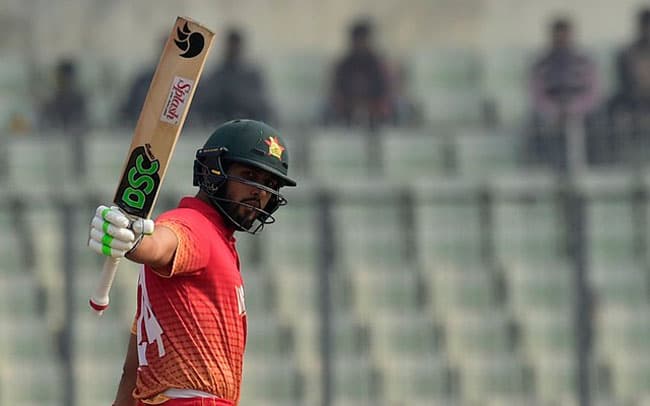 Raza half-century sets Sri Lanka 291