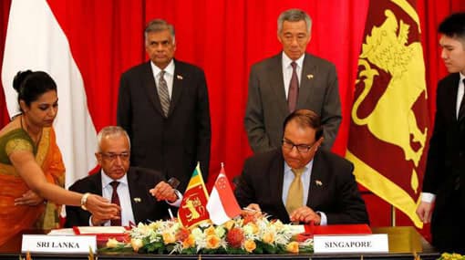Singapore firms bullish about Sri Lanka amid news of FTA