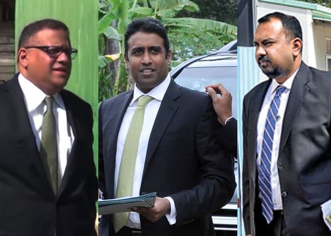 Mahendran, Aloysius and Palisena named suspects in bond scam