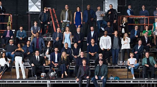 Marvel celebrates its 10th birthday with iconic cast photo