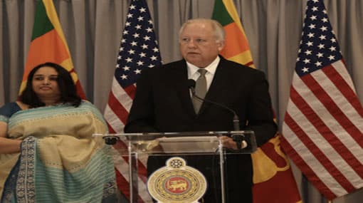 US remains proud to stand with Sri Lanka – USG Thomas Shannon