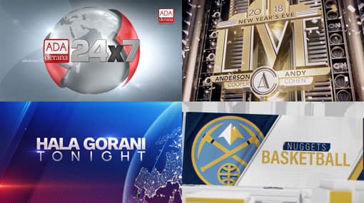 Ada Derana 24 X 7 among the amazing five projects completed by SAM over the past months