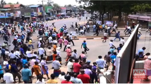 57 persons remanded over Thambuttegama protest