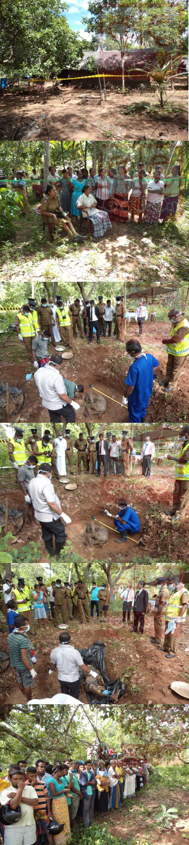 PICTURES: Wife kills husband in Wariyapola