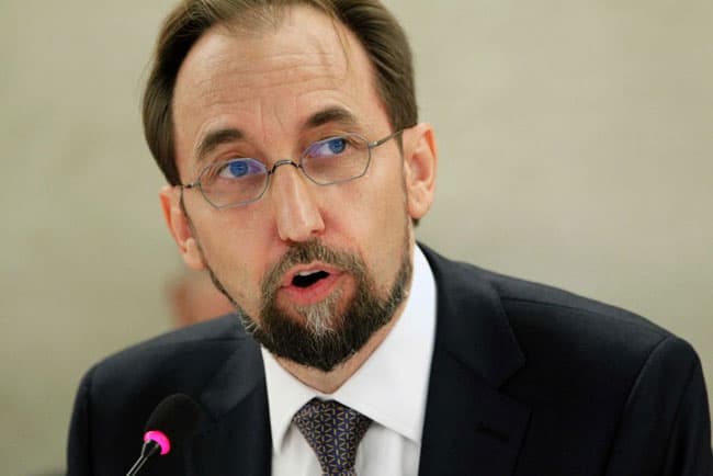 Zeid alarmed by recurring violence against minorities in Sri Lanka