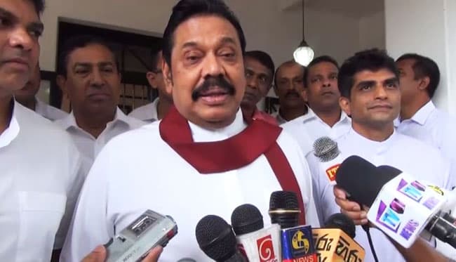 I’m doing what the govt should do – Mahinda