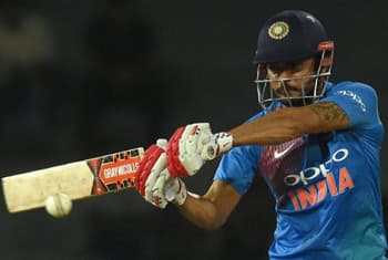India beat Sri Lanka by six wickets