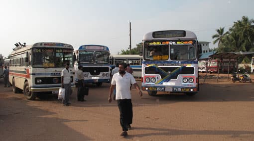 Bus strike on Negombo-Colombo route
