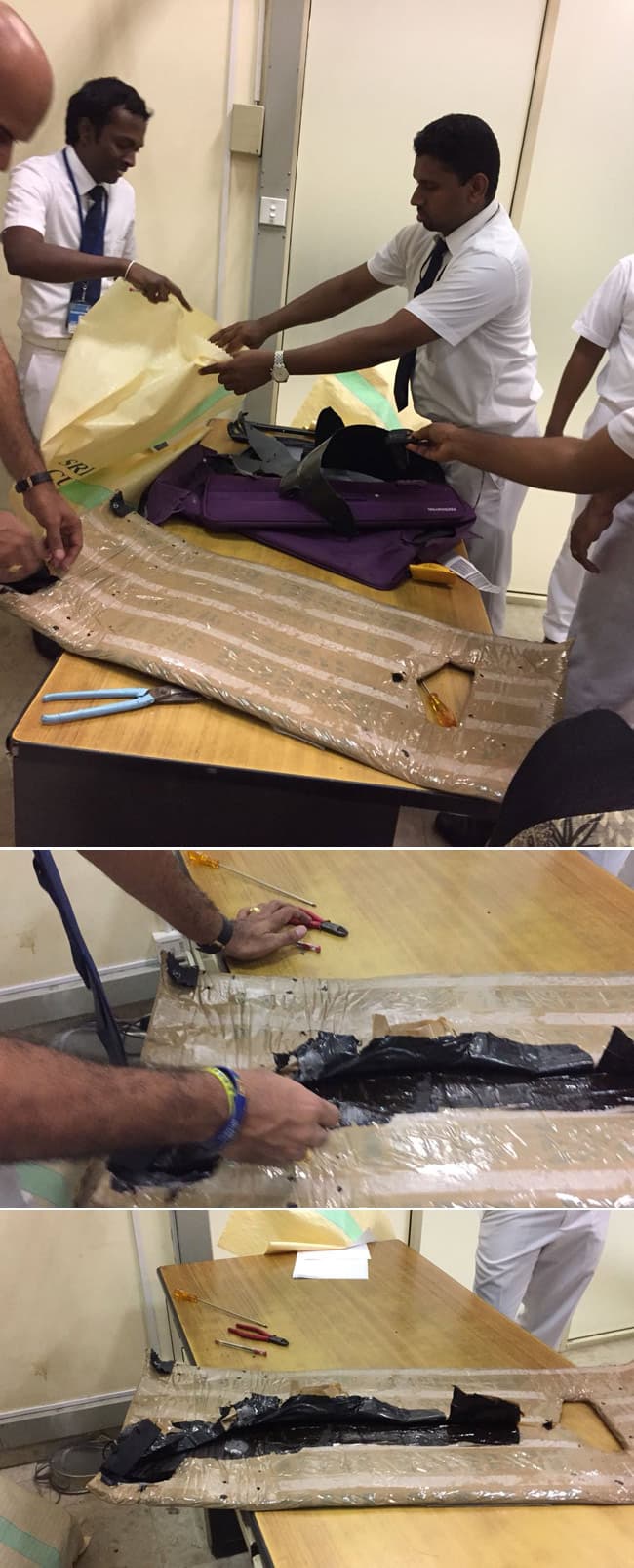 Indian woman arrested with 8kg of Hashish at BIA