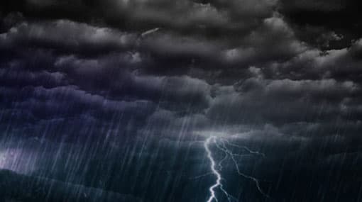 Special advisory issued for thundershowers and lightning