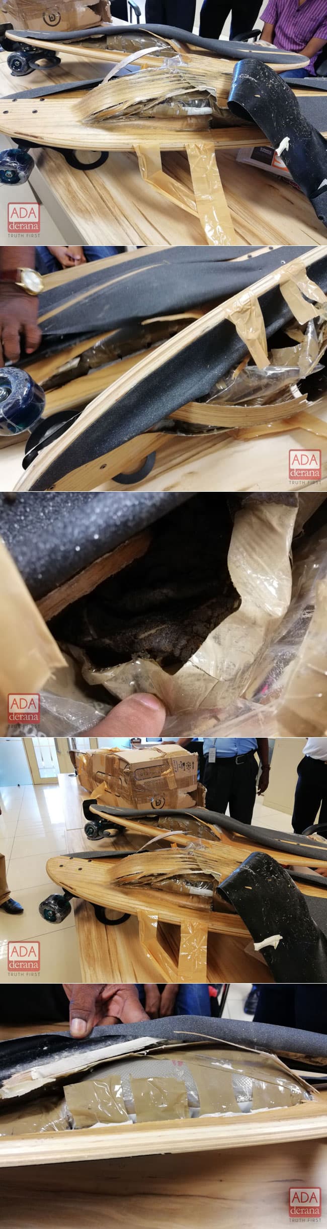 Hashish worth Rs 1.4 million found concealed in skateboards