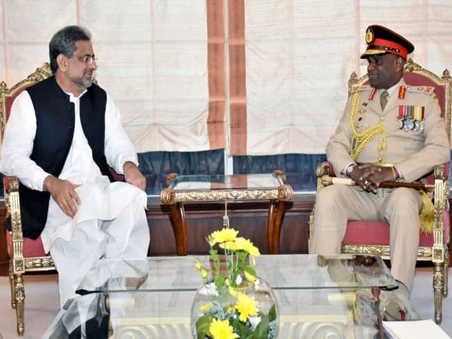Sharing of defence expertise between Pakistan, Sri Lanka vital for regional peace - Abbasi
