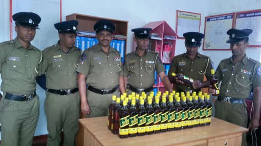 Suspect arrested with illegal stock of liquor