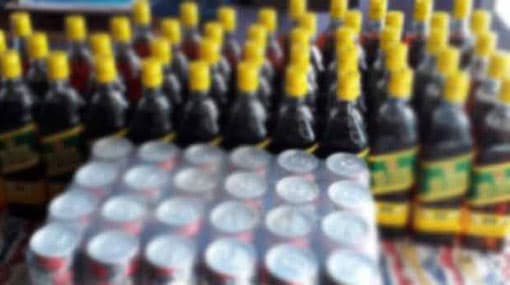 Person arrested for transporting illegal liquor