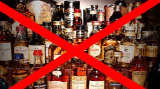 Stern action against illegal alcohol sellers during Vesak
