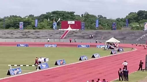 Amasha De Silva sets a new record in 100m women
