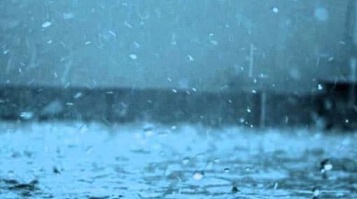 Possibility of afternoon thundershowers