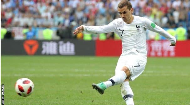 France beat Uruguay 2-0 to enter semi-finals
