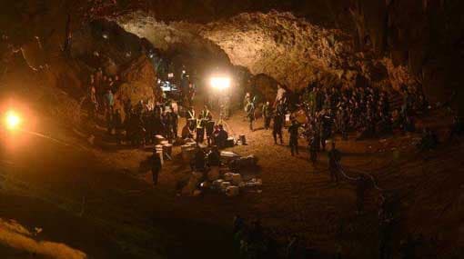 Thai cave rescue: 11th boy freed, just one boy and coach still inside cave