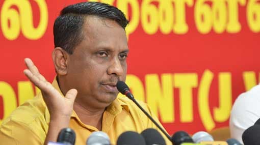 JVP protests increasing of fuel prices every two months
