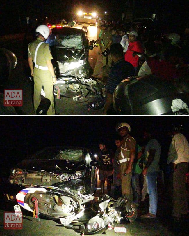 Constable hacked for preventing angry mob from torching car involved in fatal crash