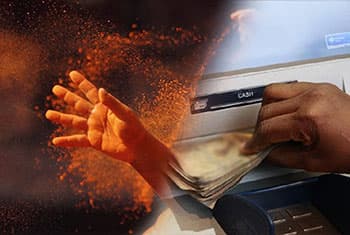 Robbers attack ATM cash refilling team with ‘chilli powder’, make off with Rs 20m