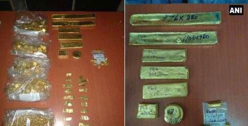 Over 11 kg of gold smuggled from Sri Lanka seized in India
