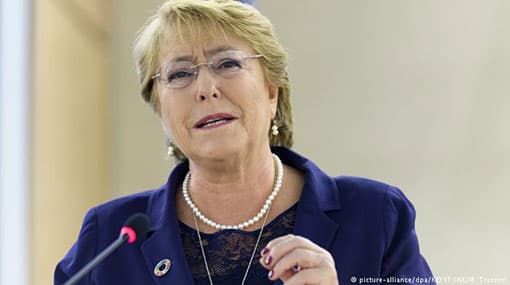 UN approves Chile’s Bachelet as new human rights chief