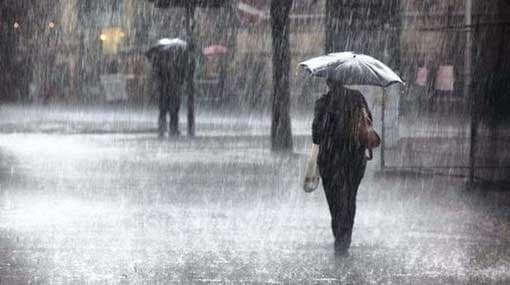 Heavy falls and cloudy skies to be expected