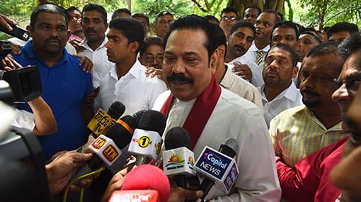 Rajapaksa claims questioning over journalist abduction is part of ‘witch hunt’
