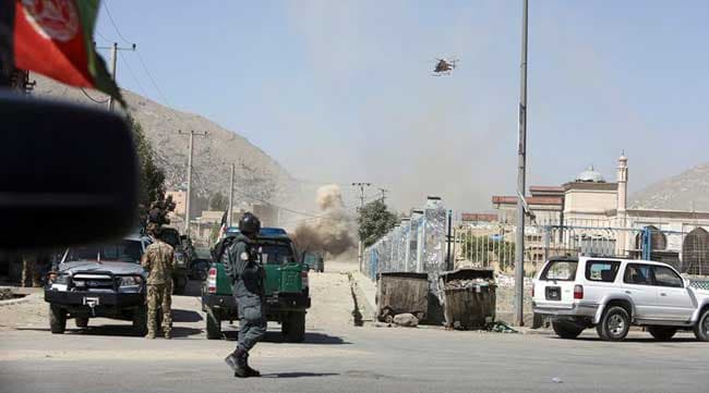 Rockets hit near presidential palace in Afghan capital Kabul