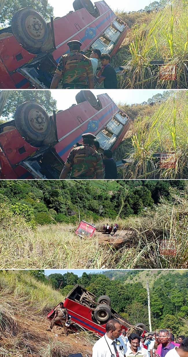 Bus falls into 75 ft precipise; one dead, 27 injured