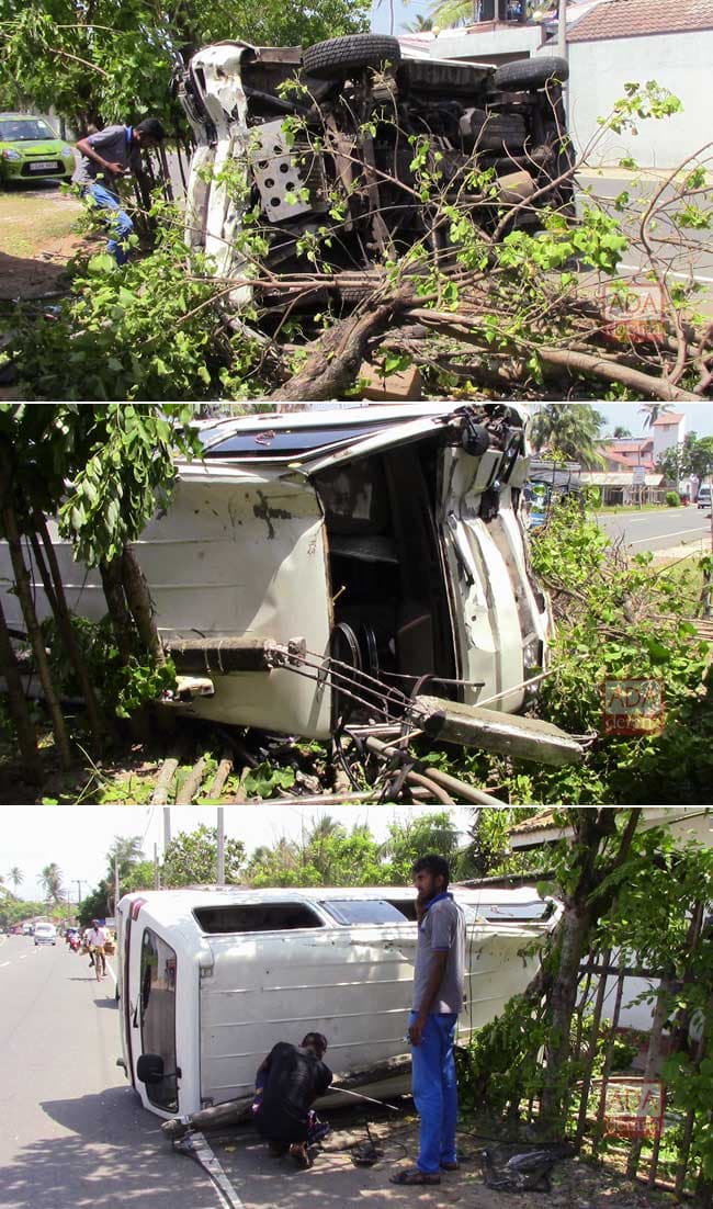 Nine persons hospitalized as driver falls asleep mid-driving