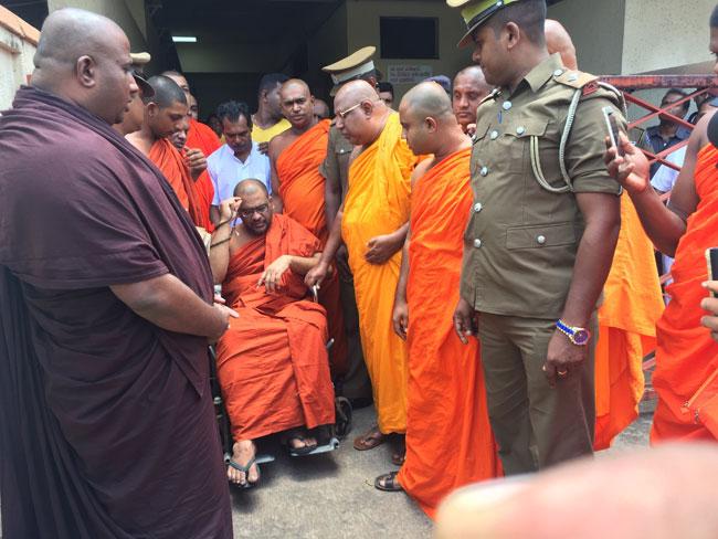 Gnanasara Thero transferred to J’pura Hospital