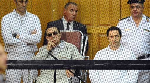 Two sons of Egypt’s Hosni Mubarak arrested for alleged stock manipulation
