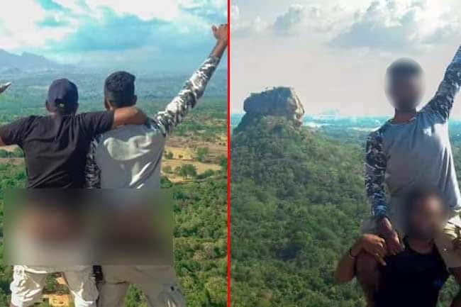 Two youngsters identified from ‘semi-naked’ photos at Pidurangala