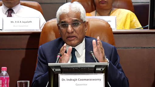 US$ 184 million spent to defend Rupee - CBSL Governor