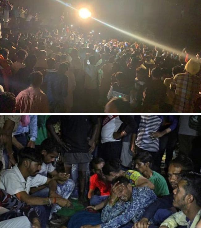 Over 50 dead as train mows down crowd in Amritsar