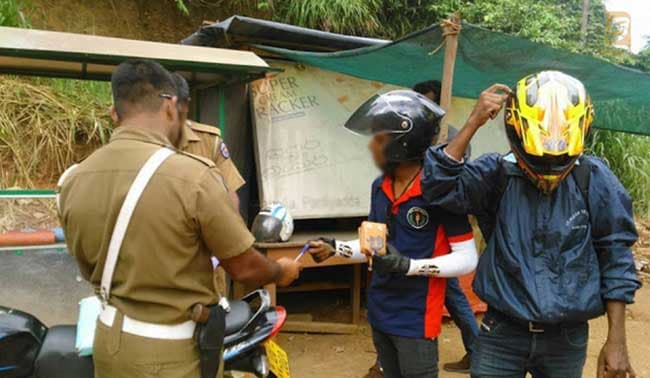 Four-hour police raid arrests 3,560 persons for traffic offences