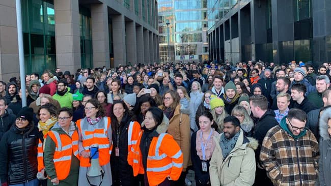 Google employees walk out to protest sexism, inequality
