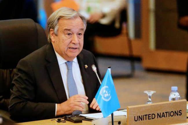 Allow parliament to vote: UN chief tells Sri Lankan President