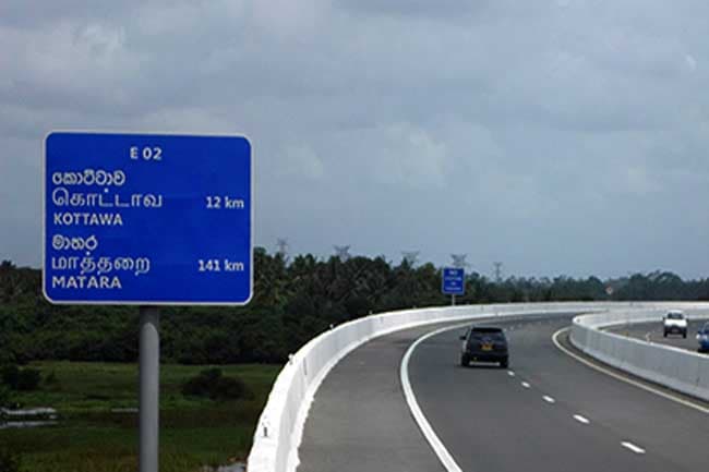Motorists on Southern Expressway urged to avoid Kottawa exit