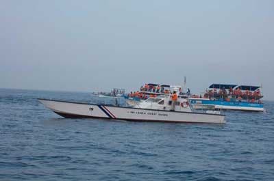 Coast Guard arrest four Indian fishermen