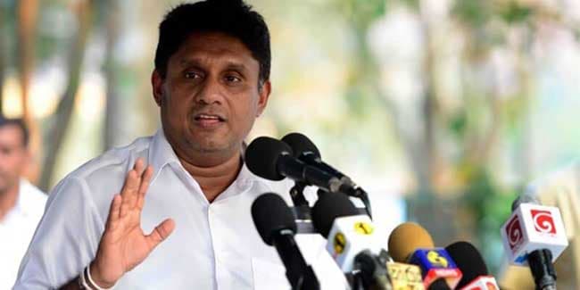 Come for a vote if you have a spine, Sajith challenges SLPP