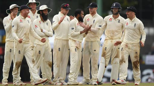 Sri Lanka all out for 240 against England