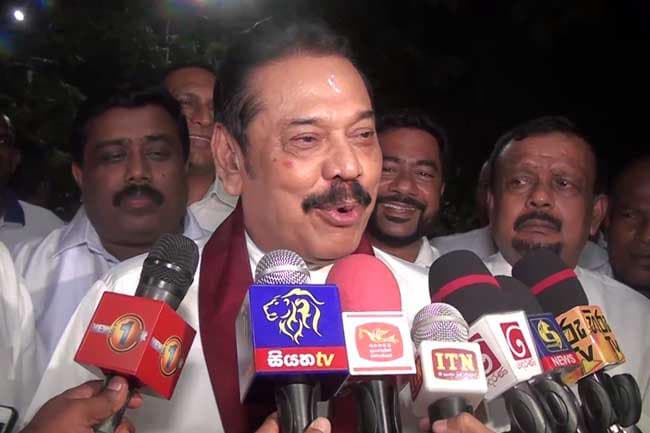 UNP is disappointed about the Cabinet – Mahinda