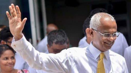Maldividian President departs to Sri Lanka on unofficial visit