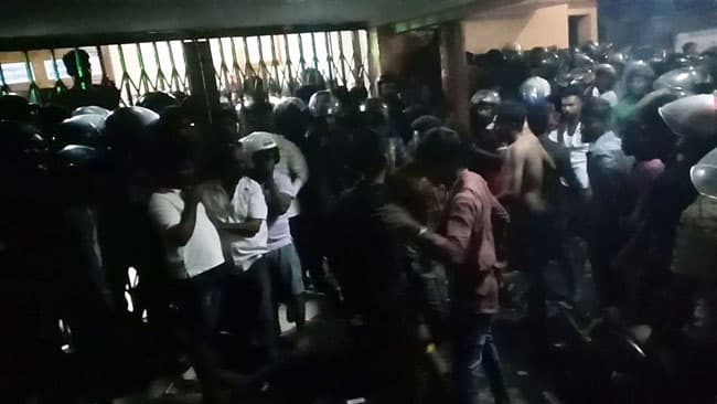 Several injured in massive brawl at movie theatre
