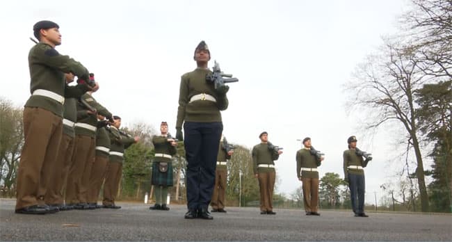 First Sri Lankan women graduate from British Army school of ceremonial