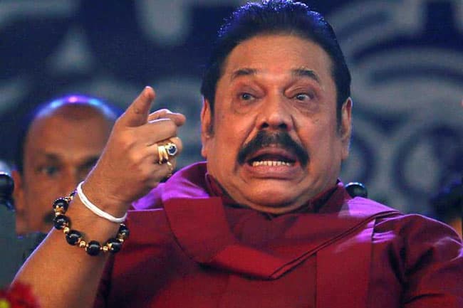 New constitution is a non starter, says Mahinda